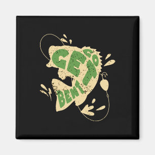 Go Get Bent Fishing Fish Funny Fishing Republican Magnet