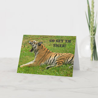 Go Get 'On Tiger! Card