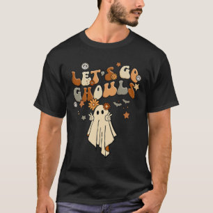 Go Ghouls Comfy Halloween Cosy Autum Fall  T-Shirt