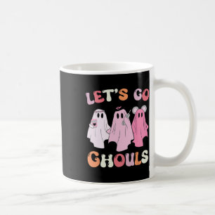 Go Ghouls Halloween Ghost Outfit Costume Retro Gro Coffee Mug