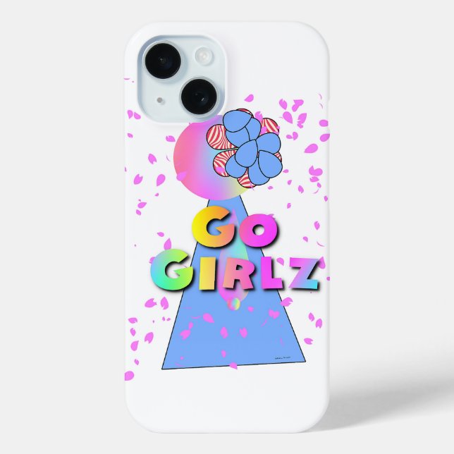 GO GIRLZ Fun Kids  Case-Mate iPhone Case (Back)