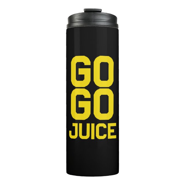 GO GO JUICE THERMAL TUMBLER (Front)