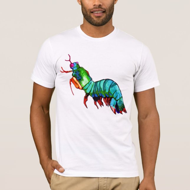 Go Go Mantis Shrimp! T-Shirt (Front)