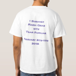 GO-GO Mardi Gras Men's Tshirt