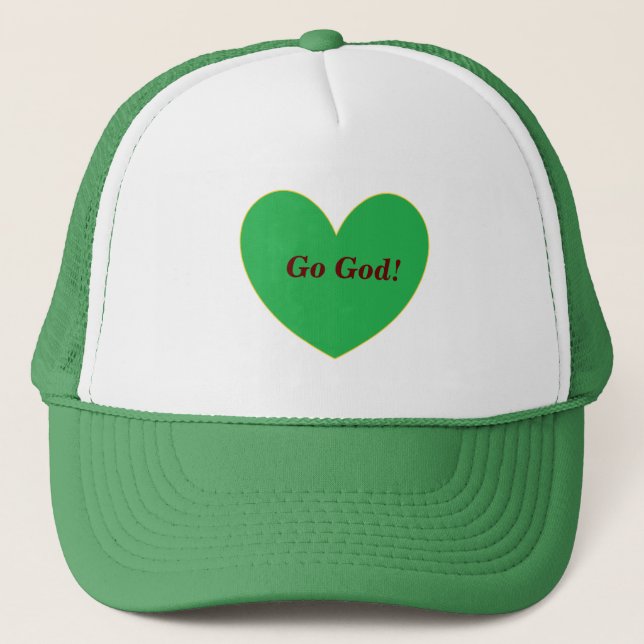 Go God! Trucker Hat (Front)