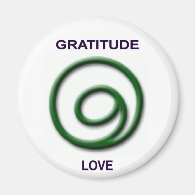 Go Gratitude magnet (Front)
