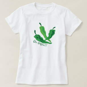 Go Green!!! Chile Peppers T-Shirt