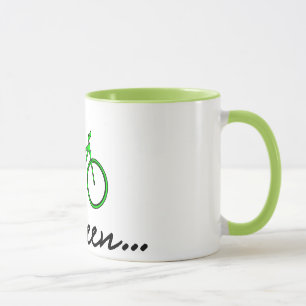 Go Green - Cycling Coffee Mug