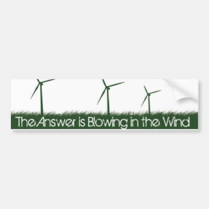 Go Green, Go Clean, Go Renewable Bumper Sticker