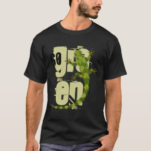 Go Green Iguana T Shirt