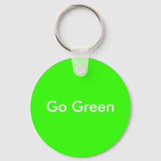 Go Green Key Ring