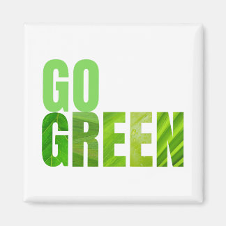 Go Green Magnet