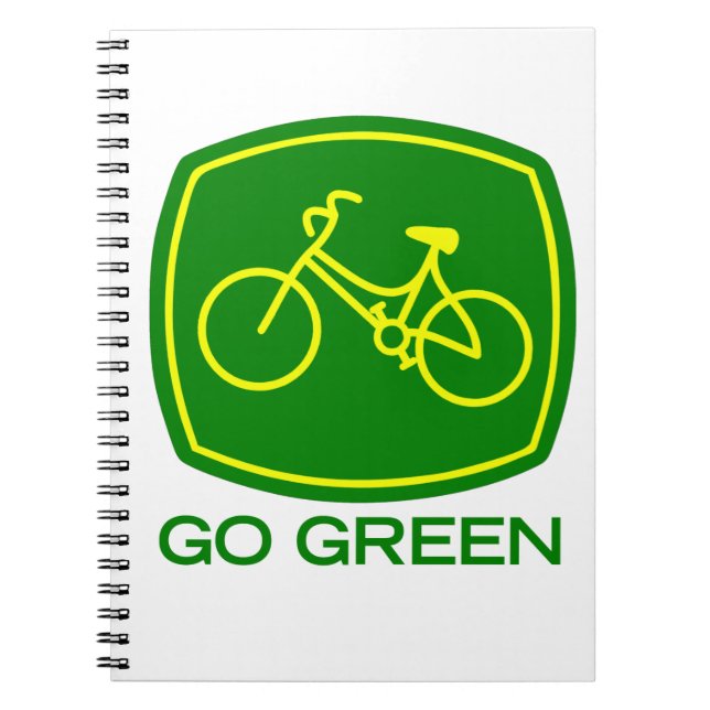 Go Green Notebook (Front)