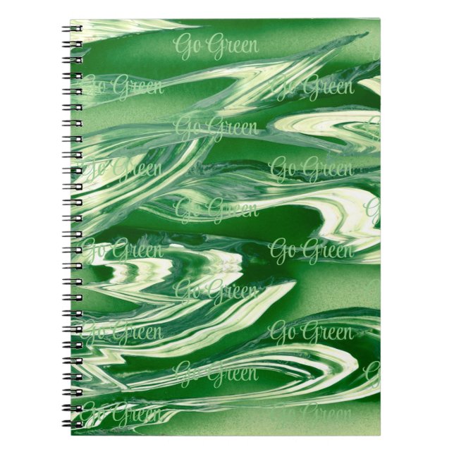 Go Green Notebook (Front)
