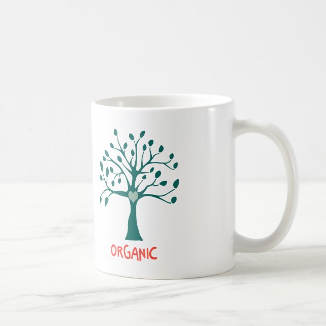 Go Green Organic Coffee Mug (Right)