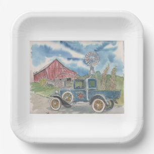 Go Green Paper Plate