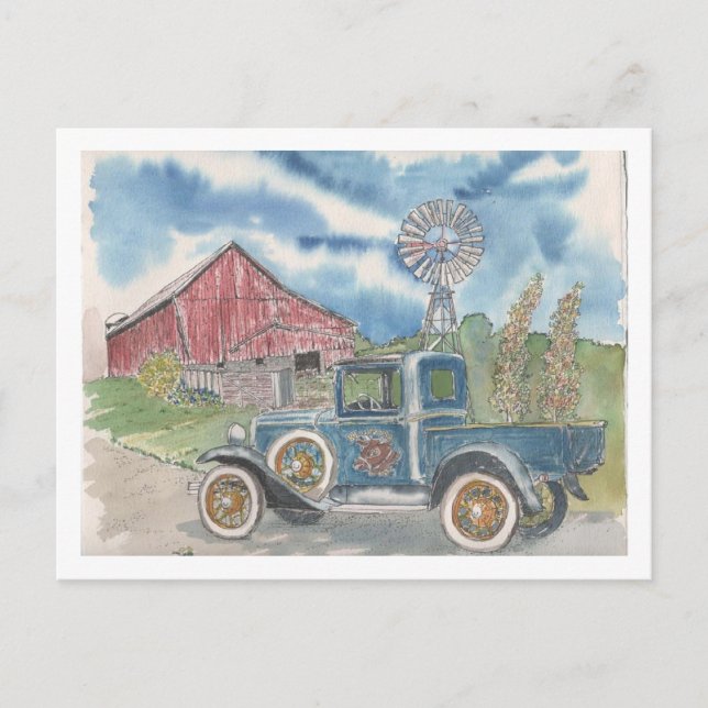 Go Green Postcard (Front)