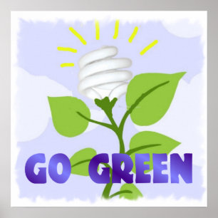 go green poster