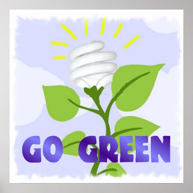 go green poster (Front)