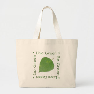 Go Green Reusable Shopping Bag - Black