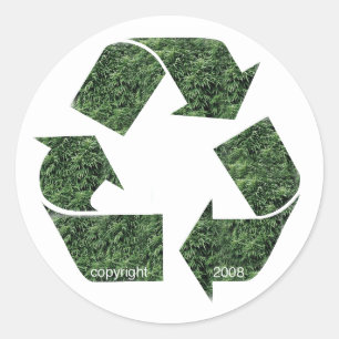 Go Green Sticker