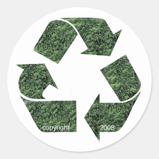 Go Green Sticker (Front)