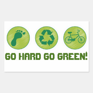 GO Green sticker