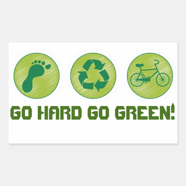 GO Green sticker (Front)