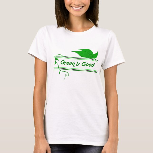 Go green T-shirt (Front)