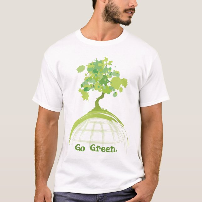 Go Green T-Shirt (Front)