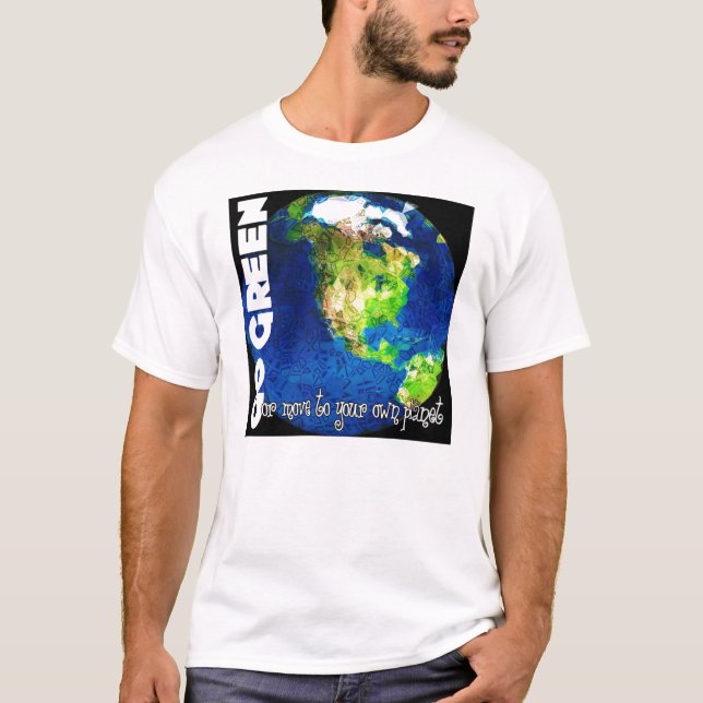 go green T-Shirt (Front)