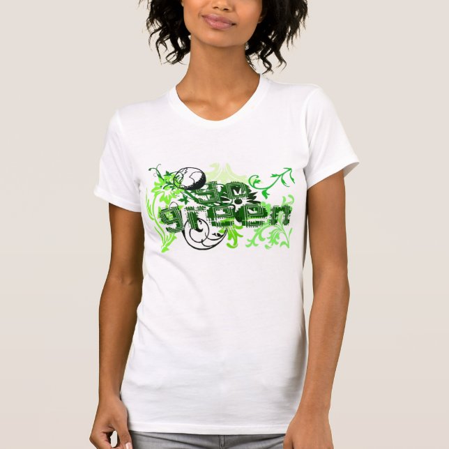 Go Green T-Shirt (Front)