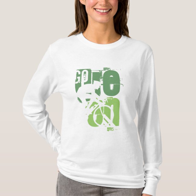 Go Green  T-Shirt (Front)