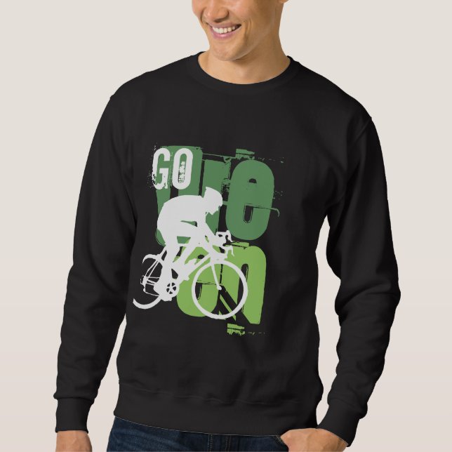 Go Green  T-Shirt Sweatshirt (Front)