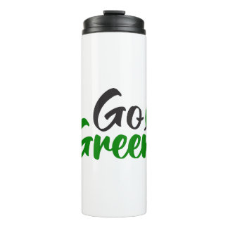 Go green thermal tumbler