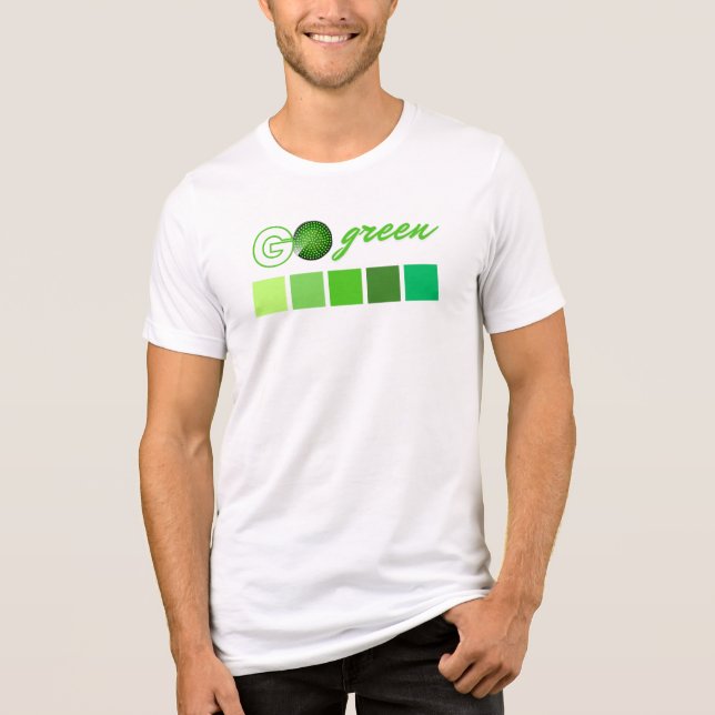 Go Green Tri-Blend Shirt (Front)