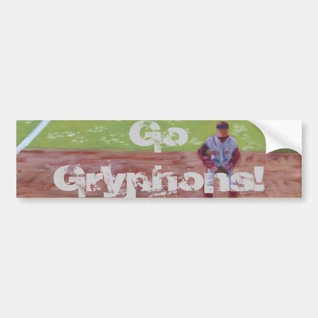 Go Gryphons Bumper Sticker (Front)