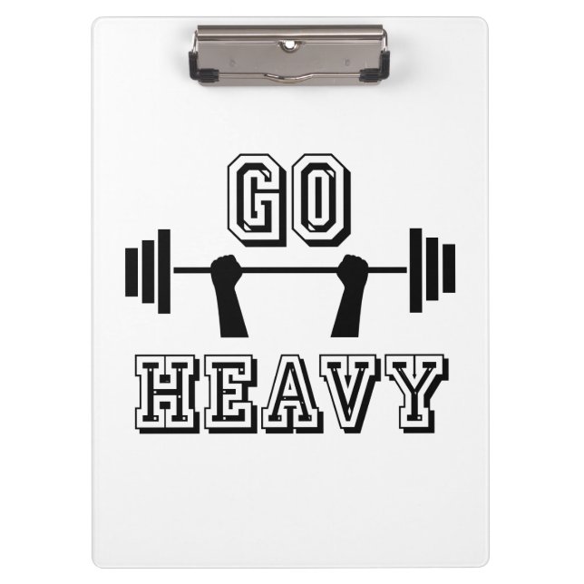 Go heavy clipboard (Front)