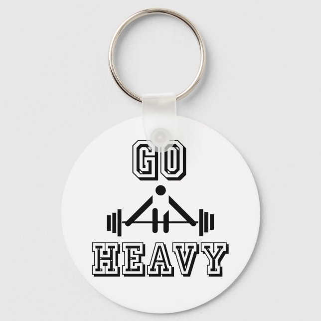 Go heavy key ring (Front)