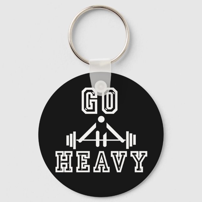 Go heavy key ring (Front)