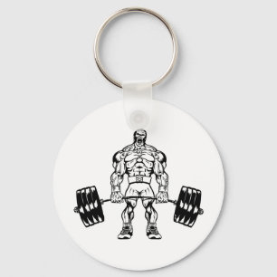 GO HEAVY OR GO HOME LOGO WEAR KEY RING