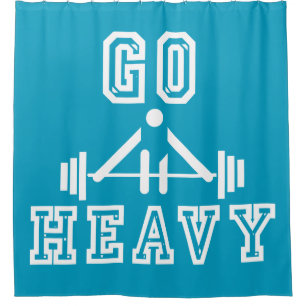 Go heavy shower curtain