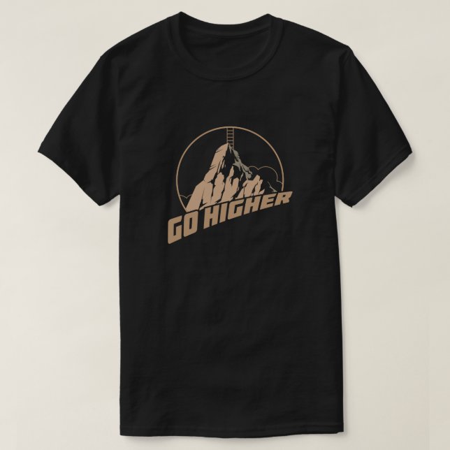 Go Higher T-Shirt (Design Front)