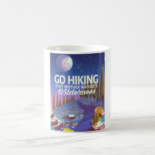 Go Hiking! (Night Edition) Coffee Mug