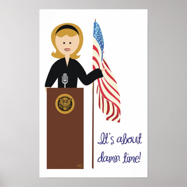 Go Hillary Poster (Front)