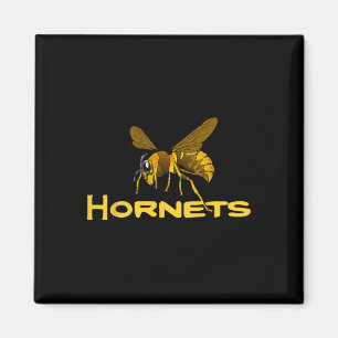 Go Hornets Footbyll Bysebyll Bysketbyll Cheer Danc Magnet