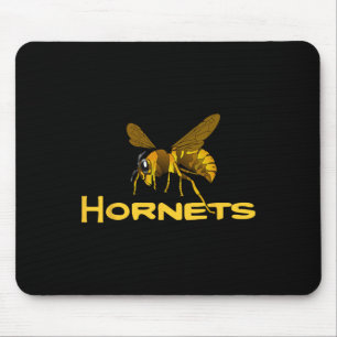 Go Hornets Footbyll Bysebyll Bysketbyll Cheer Danc Mouse Pad