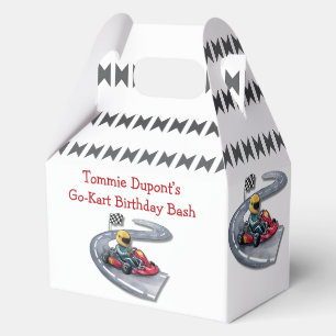Go-Kart Birthday Bash Favour Box
