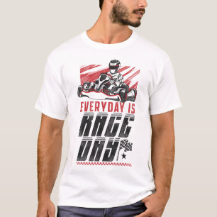 Go Kart Every Day Is Race Day Vintage T-Shirt