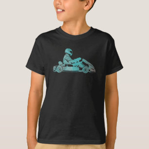 Go-kart Kart Racing Driver Karting Retro Gift T-Shirt